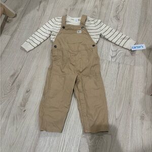 Toddler overall outfit